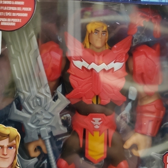 Masters Of The Universe MOTU 8.5" Netflix Battle Armor He-Man - Picture 2 of 6